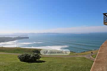 Sendero litoral de la costa este de Gijón