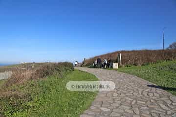 Sendero litoral de la costa este de Gijón