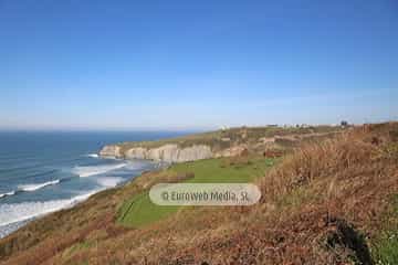 Sendero litoral de la costa este de Gijón