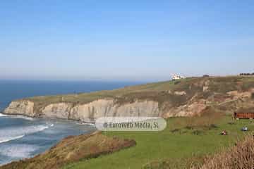 Sendero litoral de la costa este de Gijón