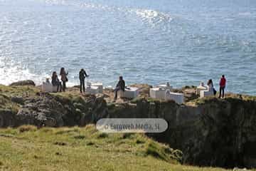 Sendero litoral de la costa este de Gijón
