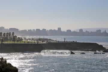 Sendero litoral de la costa este de Gijón