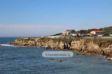 Sendero litoral de la costa este de Gijón