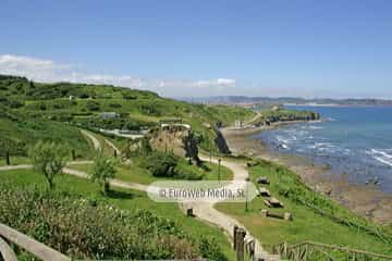 Sendero litoral de la costa este de Gijón