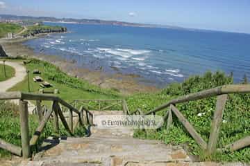 Sendero litoral de la costa este de Gijón