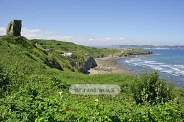 Sendero litoral de la costa este de Gijón