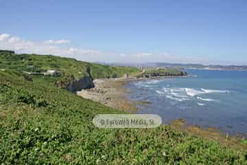 Sendero litoral de la costa este de Gijón
