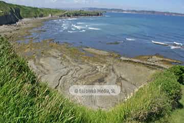 Sendero litoral de la costa este de Gijón