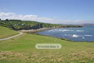 Sendero litoral de la costa este de Gijón
