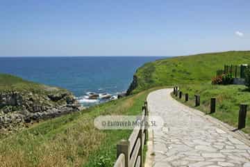Sendero litoral de la costa este de Gijón