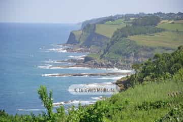 Sendero litoral de la costa este de Gijón