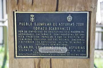 Torazo, Premio al Pueblo Ejemplar de Asturias 2008. Torazu, Premio al Pueblo Ejemplar de Asturias 2008