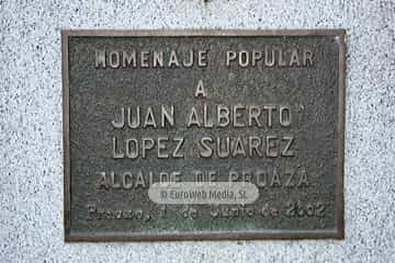 Escultura «Busto de Juan Alberto López Suárez»