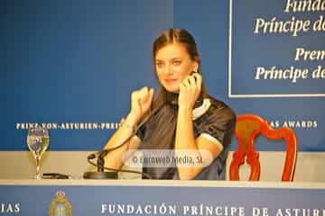 Yelena Isinbayeva, Premio Príncipe de Asturias de los Deportes 2009