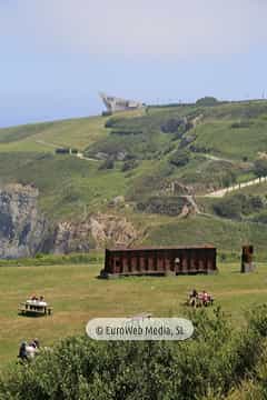Escultura «Castillo de Salas» en Gijón