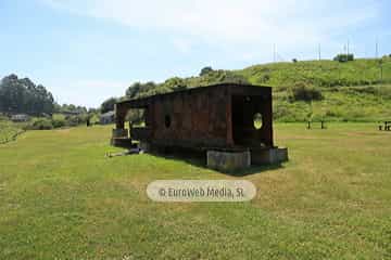 Escultura «Castillo de Salas» en Gijón