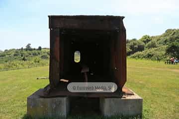 Escultura «Castillo de Salas» en Gijón
