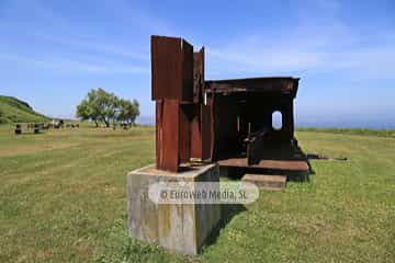 Escultura «Castillo de Salas» en Gijón