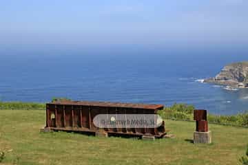 Escultura «Castillo de Salas» en Gijón
