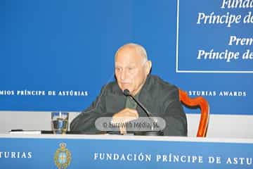 Richard Serra, Premio Príncipe de Asturias de las Artes 2010