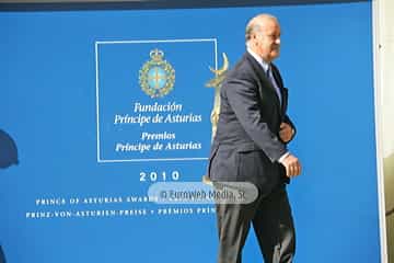 Selección Española de Fútbol, Premio Príncipe de Asturias de los Deportes 2010