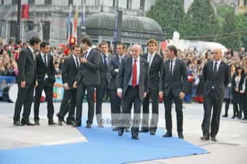 Selección Española de Fútbol, Premio Príncipe de Asturias de los Deportes 2010