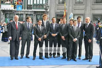 Selección Española de Fútbol, Premio Príncipe de Asturias de los Deportes 2010