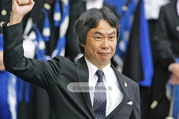 Shigeru Miyamoto, Premio Príncipe de Asturias de Comunicación y Humanidades 2012