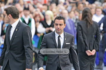 Íker Casillas y Xavi Hernández, Premio Príncipe de Asturias de los Deportes 2012