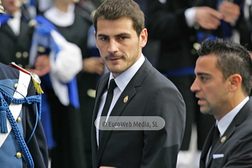 Íker Casillas y Xavi Hernández, Premio Príncipe de Asturias de los Deportes 2012