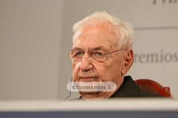 Frank O. Gehry, Premio Príncipe de Asturias de las Artes 2014