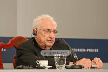 Frank O. Gehry, Premio Príncipe de Asturias de las Artes 2014