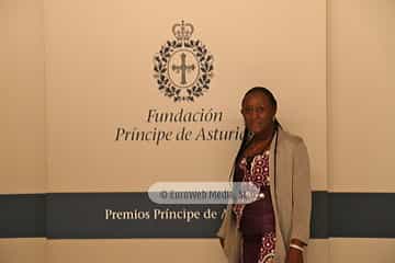 Caddy Adzuba, Premio Príncipe de Asturias de la Concordia 2014