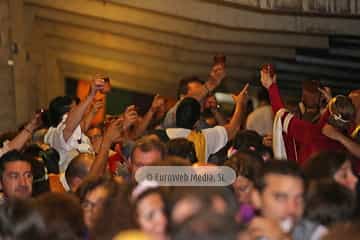 Cena medieval de los Exconxuraos de Llanera