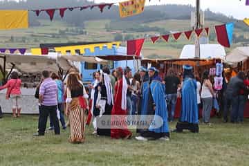 Cena medieval de los Exconxuraos de Llanera
