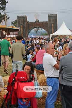 Cena medieval de los Exconxuraos de Llanera