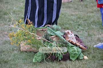 Cena medieval de los Exconxuraos de Llanera