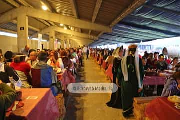 Cena medieval de los Exconxuraos de Llanera