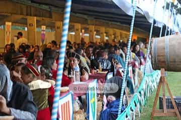 Cena medieval de los Exconxuraos de Llanera