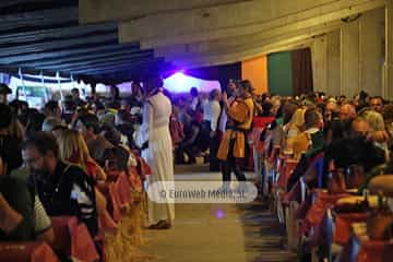 Cena medieval de los Exconxuraos de Llanera