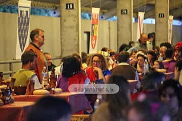 Cena medieval de los Exconxuraos de Llanera