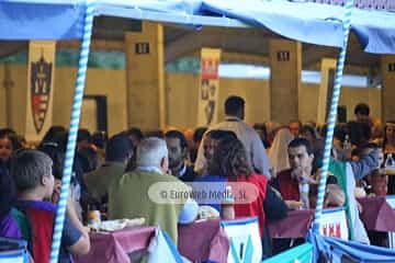 Cena medieval de los Exconxuraos de Llanera