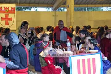 Cena medieval de los Exconxuraos de Llanera