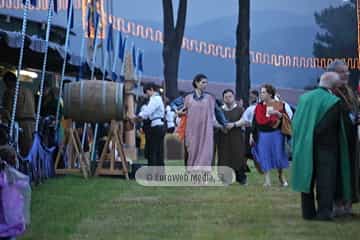 Cena medieval de los Exconxuraos de Llanera