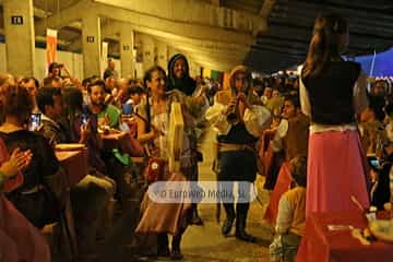 Cena medieval de los Exconxuraos de Llanera