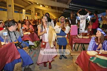 Cena medieval de los Exconxuraos de Llanera