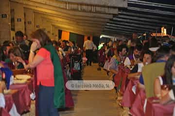 Cena medieval de los Exconxuraos de Llanera