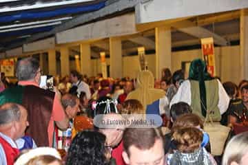 Cena medieval de los Exconxuraos de Llanera