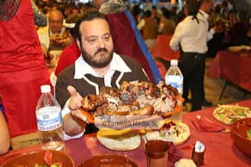 Cena medieval de los Exconxuraos de Llanera