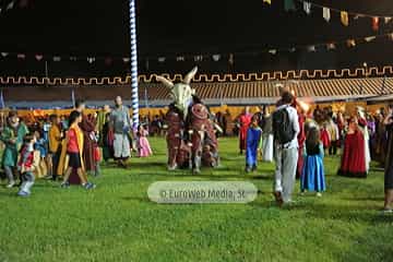 Cena medieval de los Exconxuraos de Llanera